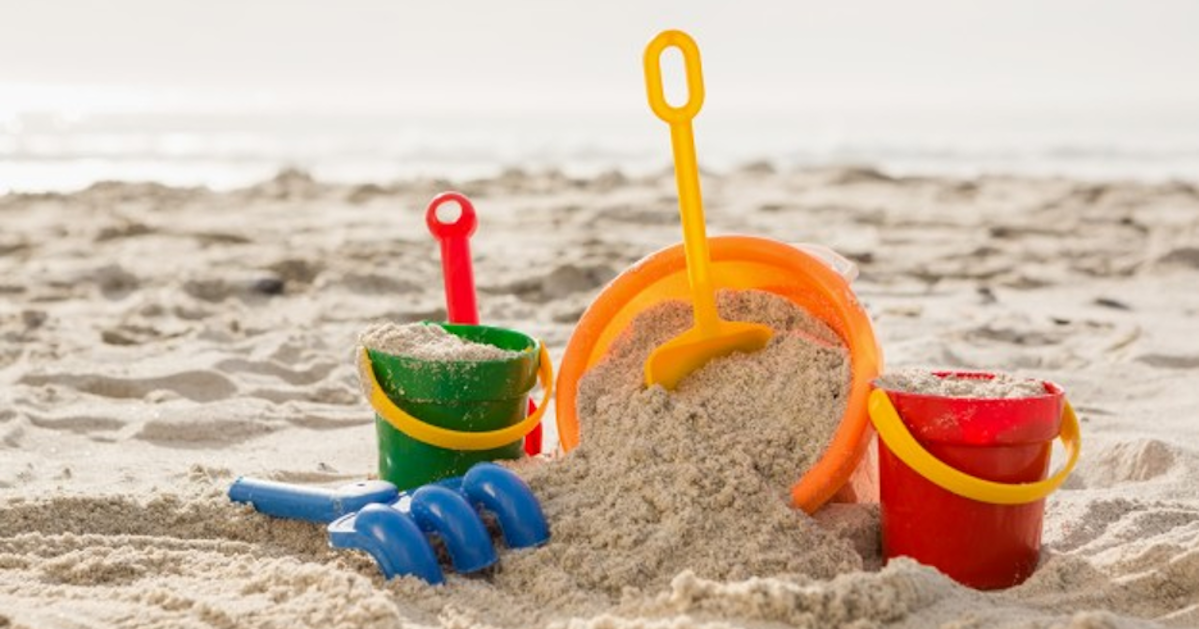 Illustration of three buckets labeled Recharge, Reflect, and Renew for summer planning